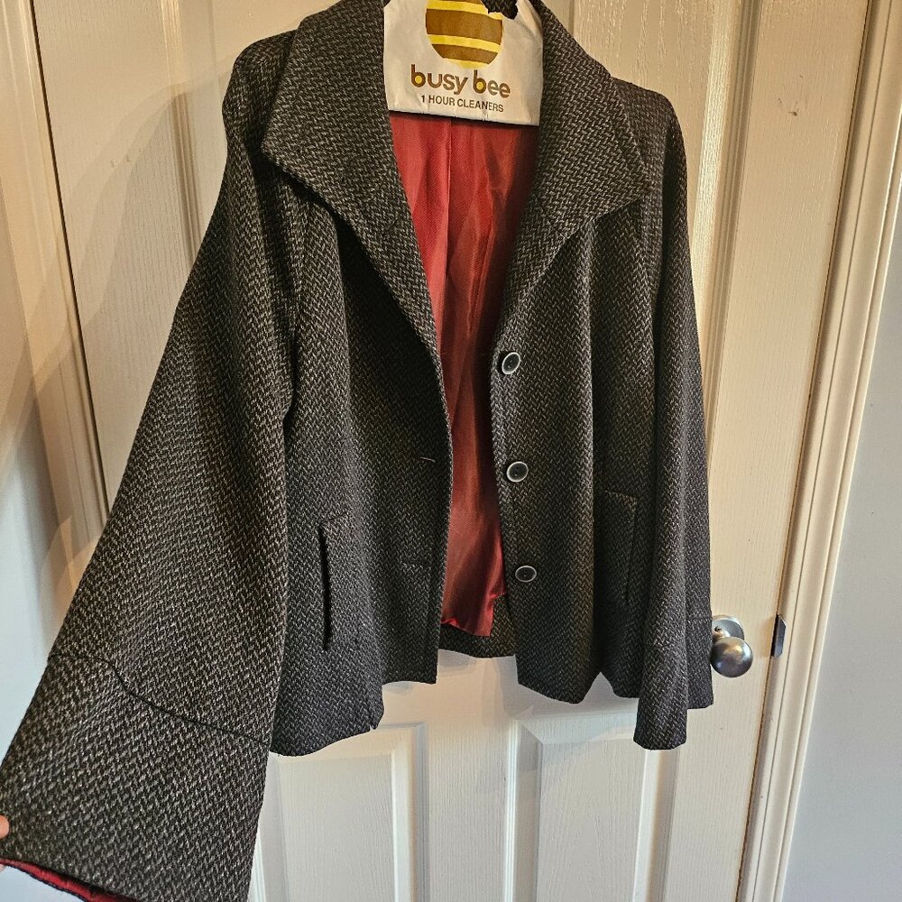 Apriori Raglan Style boxy blazer, Lined, Sz US 10 EUC